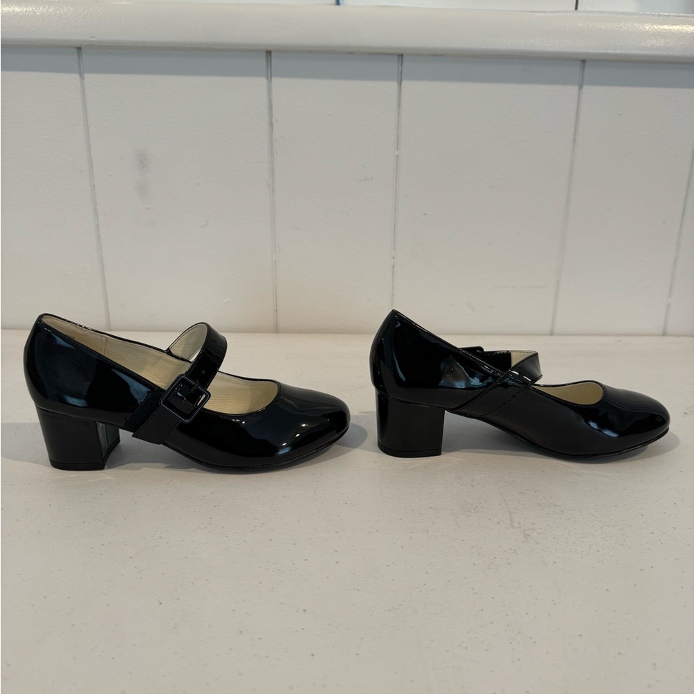1901 Black Patent Leather Mary Jane’s